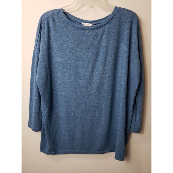 LOFT Tops - Loft Outlet Lounge Women's Blue 3/4 Sleeve top sz small